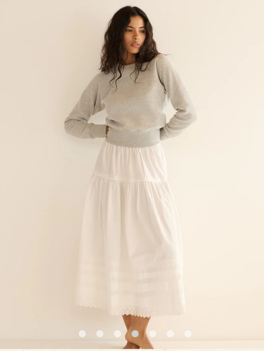 DÔEN Sebastiane Skirt 100% Cotton - S - Picture 2 of 9
